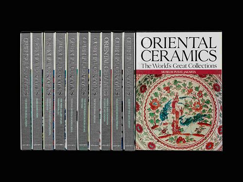[COLLECTIONS€“CERAMICS]Oriental Ceramics: The World's Great Collections. Tokyo: Kodansha International, 1980-82.