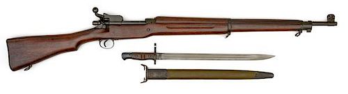 **Model 1917 Eddystone Rifle with Bayonet 