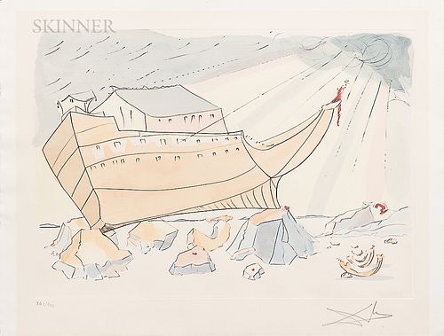 Salvador Dalí (Spanish, 1904-1989)      Noah's Ark