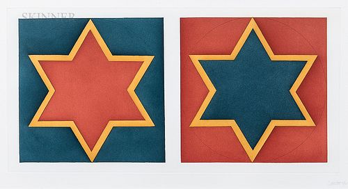 Sol LeWitt (American, 1928-2007)      The Suite Double Stars