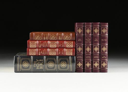 A GROUP OF EIGHT EASTON PRESS TITLES FROM THE "EPICS OF CHRISTIANITY" SERIES, LATE 20TH CENTURY