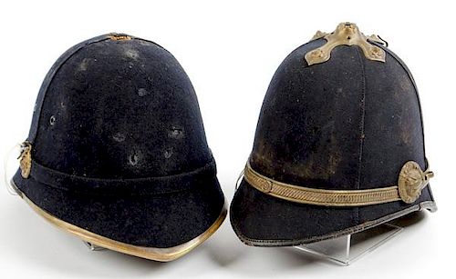 Austrian and British Pith Helmets  