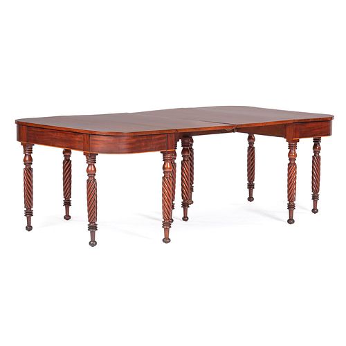 A Federal Cherry Dining Table