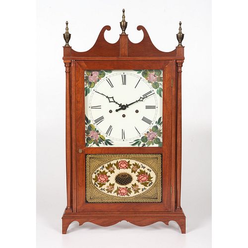 A Federal Style Mantel Clock by Berkley M. Campbell