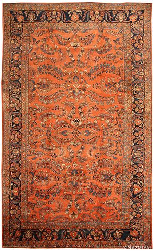 Antique Persian Sultanabad , 12 ft 3 in x 19 ft 9 in (3.73 m x 6.02 m)
