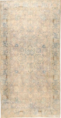 Antique Persian Kerman carpet, 10 ft x 19 ft (3.05 m x 5.79 m)