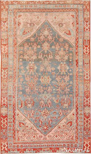 Antique Persian Malayer ,3 ft 7 in x 6 ft 3 in (1.09 m x 1.9 m)