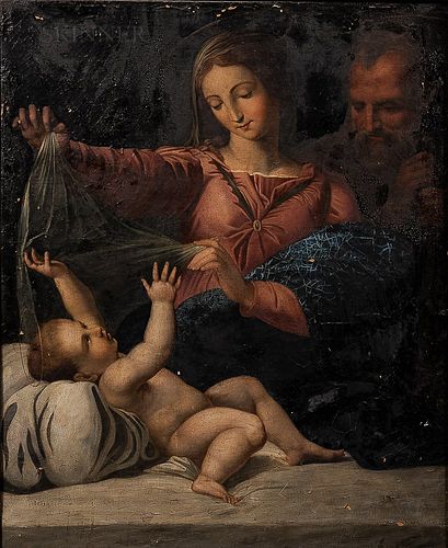 After Raphael (Italian, 1483-1520)      Copy of the Madonna of Loreto