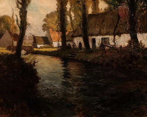 George Ames Aldrich (American, 1872-1941)      River in Brittany