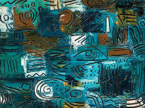 Walter Battiss (South African, 1906-1982)      Abstract