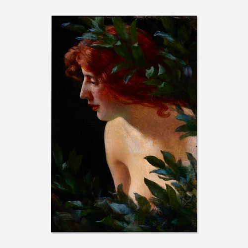 Charles Courtney Curran, Wood Nymph Study