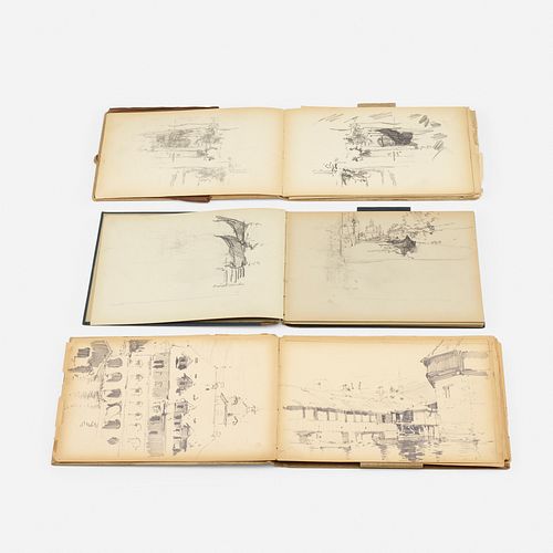 Francis Hopkinson Smith, three sketchbooks