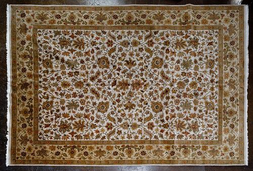 Indo Isfahan Wool Rug