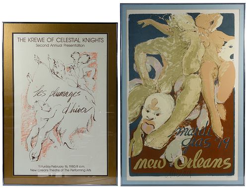 (After) George Dureau (American, 1930-2014) Lithograph Posters