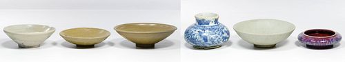 Chinese Ming Sung and Yuan Bowl Assortment