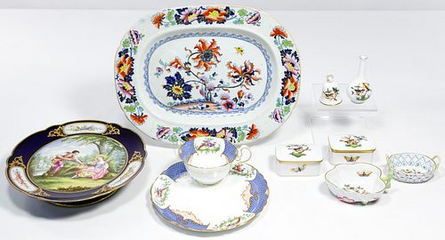 Herend 'Rothschild Bird' Porcelain Assortment