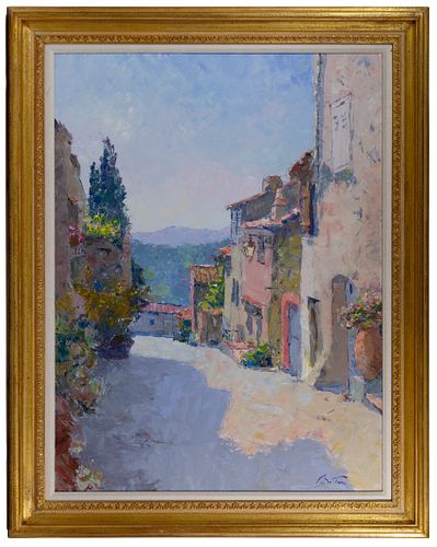 Pierre Bittar (French / American, b.1934) Oil on Canvas