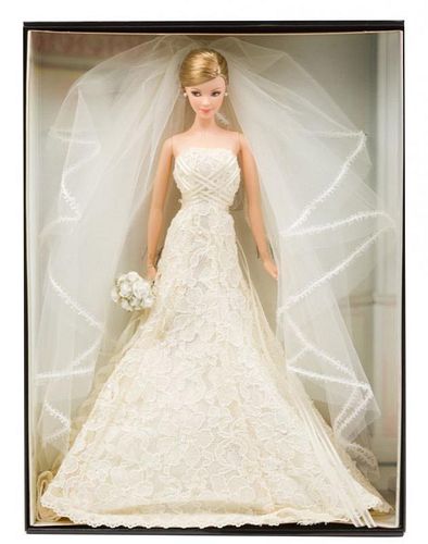 A Gold Label Carolina Herrera Bride Barbie