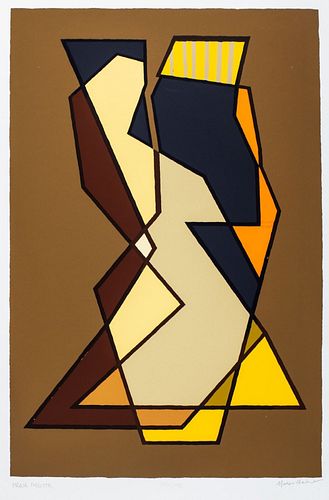 Mario Radice (Como 1898-Milano 1987)  - Earth-colored composition, 1971/1986