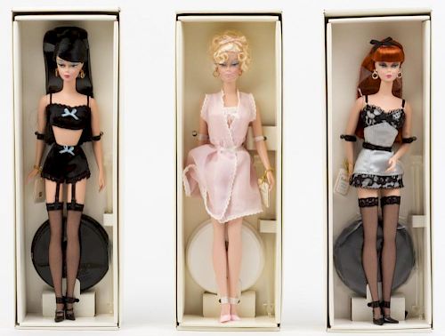 Three Limited Edition Silkstone Fashion Model Collection Barbies