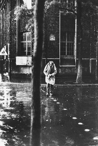 Henri Cartier-Bresson (1908-2004)  - Alberto Giacometti, rue D'Alésia, Paris, 1961