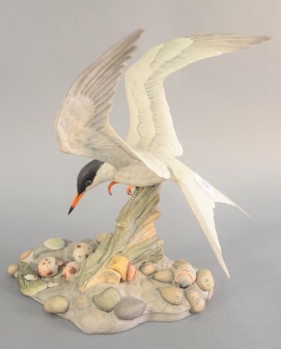 Boehm "Common Tern" porcelain sculpture #407, ht. 14 1/2".
