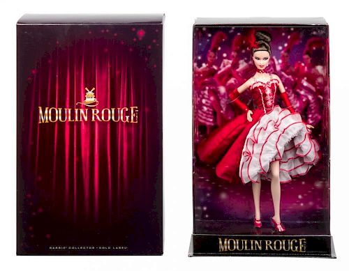 A Gold Label Moulin Rouge Barbie