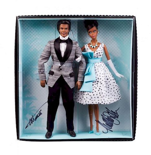 A Signed Platinum Label 2011 Convention Spring Break 1961 Barbie and Ken