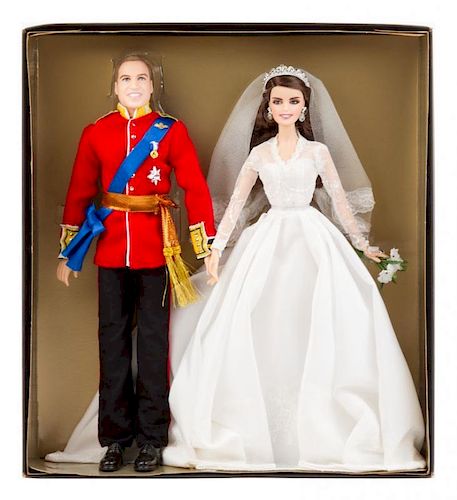 A Gold Label Collection William and Catherine Royal Wedding Giftset