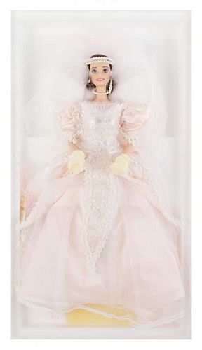 A Limited Edition Third in a Series Blushing Orchid Bride Barbie
