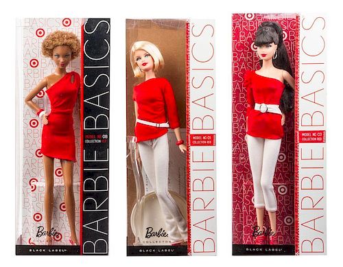 Seven Black Label Collection Red Barbie Basics Barbie