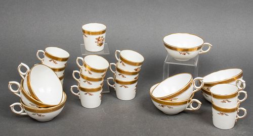 Royal Copenhagen Tea & Demitasse Cups, 20 Pcs