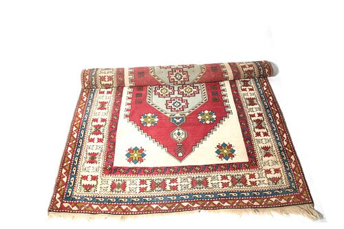 Village Turkish Carpet 9' 2" x 6'