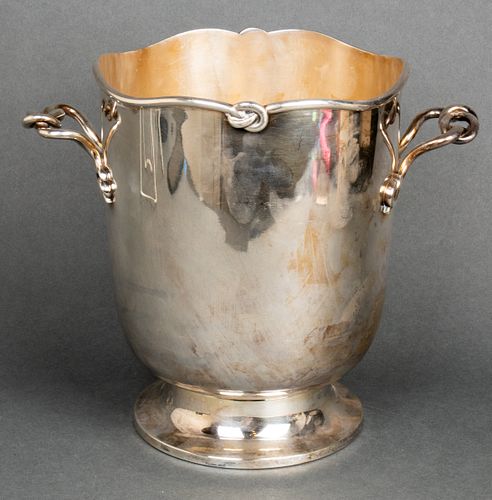 Plasait Orfevre France Silver-Plated Ice Bucket