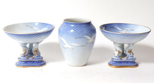 Bing & Grondahl Danish Porcelain Group, 3