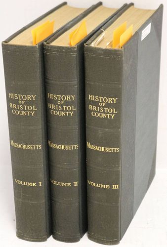 "A HISTORY OF BRISTOL COUNTRY", THREE (3) VOLUME