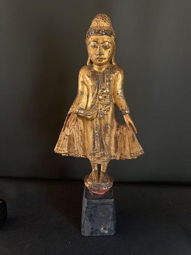Mandalay Period Standing Buddha, 19th Century