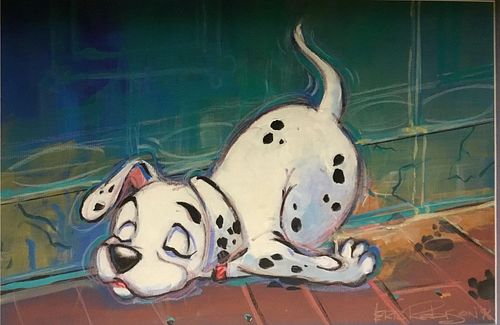 Sleeping Pup, from 101 Dalmations, Eric Robison.