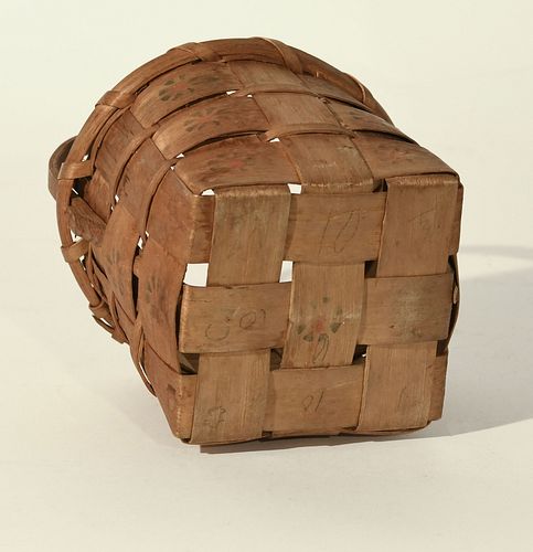 Native Potato Stamp Basket