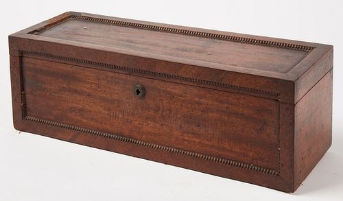 Small Table Chest with Interior Painting