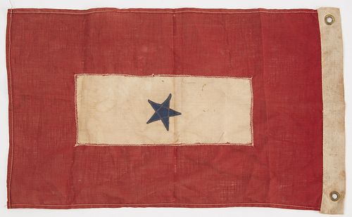 Antique Flag with 1 Star
