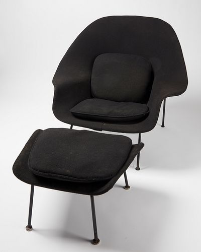 Eero Sarrinen Womb Chair & Ottoman