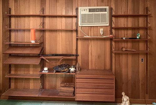Danish Modern Wall Unit by Poul Cadovius