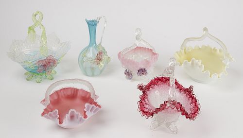 6 Art Glass Pieces