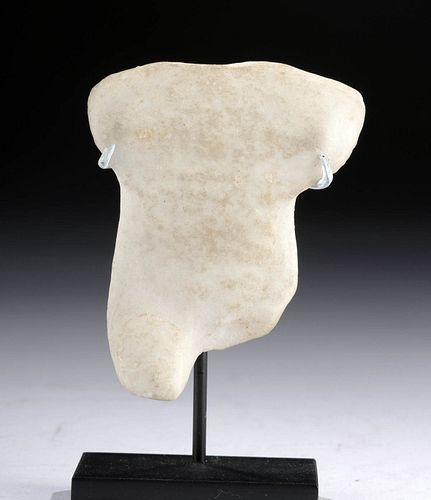 Greek Cycladic Marble Idol Torso - Spedos Variety
