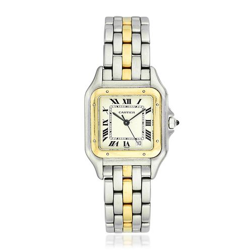 Cartier Panthere in Steel and 18K Gold