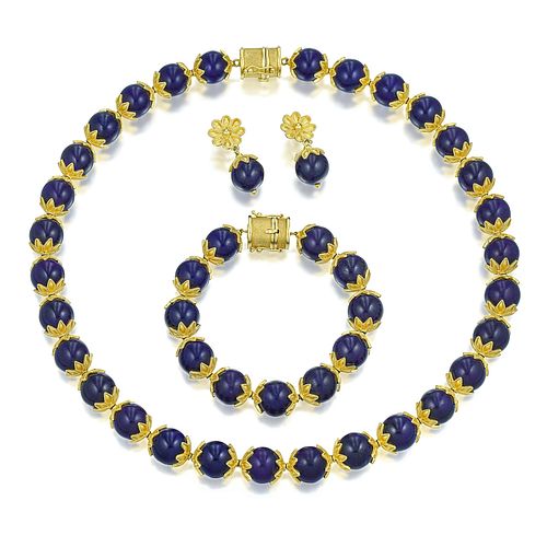 Gikas Vintage Lapis Lazuli Set