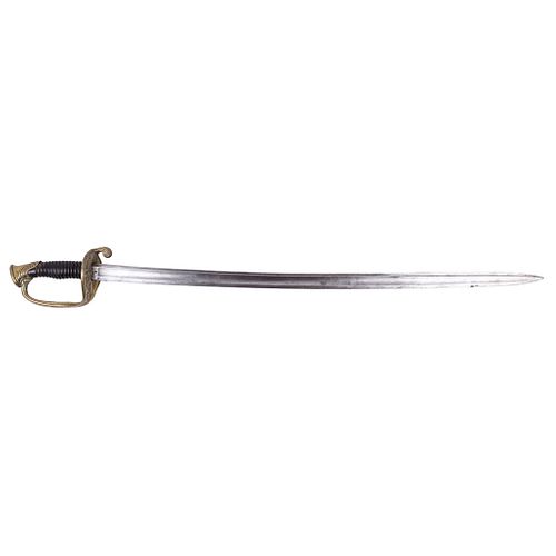 Light Cavalry Saber, France, 19th century, Steel blade, Manufacturera de Armas Châtellerault