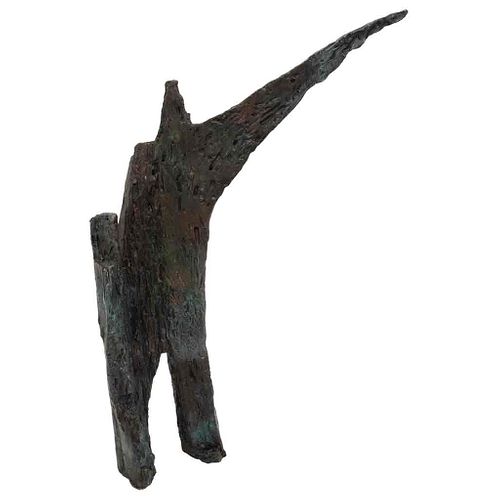 EMILIANO GIRONELLA PARRA, Padre e hijo, Unsigned, Bronze sculpture, 32.4 x 21.6 x 11" (82.5 x 55 x 28 cm), Certificate