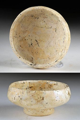 Rare Romano-Egyptian Glass Footed Dish